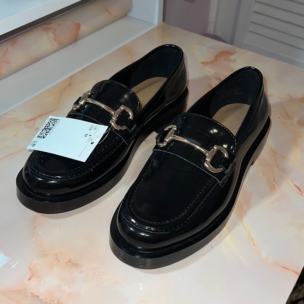 H&M Black Loafers